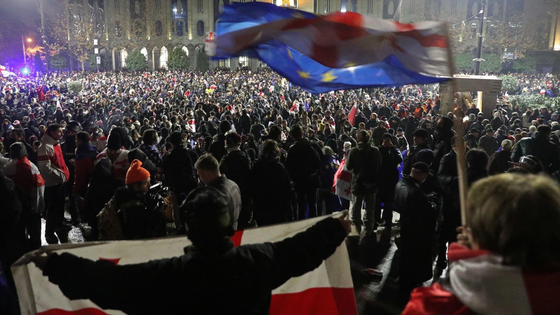 Tbilisi Protests Erupt: Arrests Reported