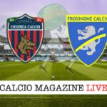 Cosenza vs Frosinone: Match Report and Highlights