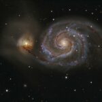 Galaxies Collide at Millions of Kilometers Per Hour