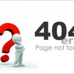 404 Error: Page Not Found