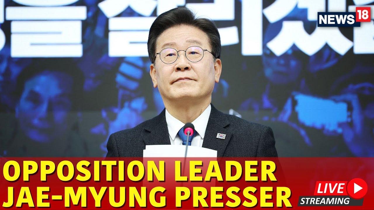 Lee Jae-myung Demands Yoon Seok-yeol’s Impeachment, Blasts Ruling Party